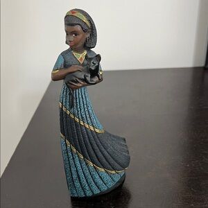 Mahogany Princess Figurine